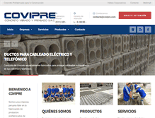 Tablet Screenshot of covipre.com